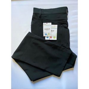 NWT DKNY St.Marks Slim Black Pants